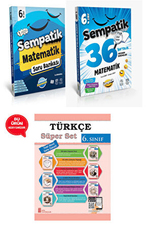 6.Sınıf Maarif Model Matematik Sempatik Soru Bankası +36 Haftalık Sempatik Deneme Seti 2025-2026