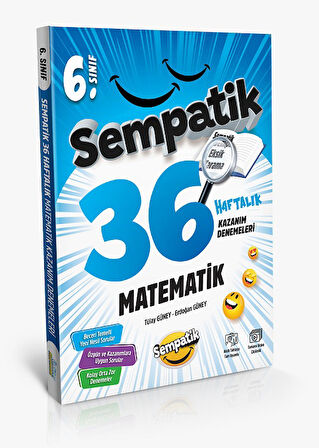 6.Sınıf Maarif Model Matematik Sempatik Soru Bankası +36 Haftalık Sempatik Deneme Seti 2025-2026