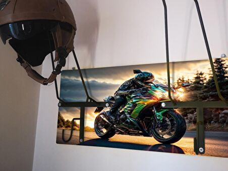 Motosiklet Kask Askısı, Motor Kask Askısı, kawasakıx2v11