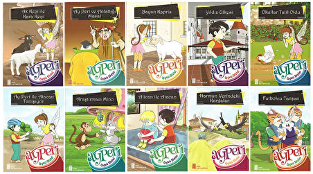 2.Sınıf Okumayı Sevdiren Renkli Resimli Hikayeler 13 - 10 Kitap