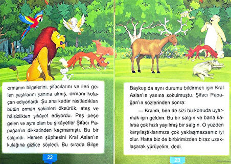 2.Sınıf Okumayı Sevdiren Renkli Resimli Hikayeler 2 - 10 Kitap