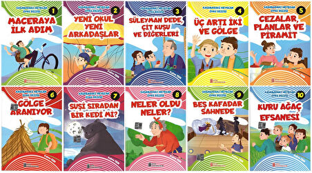 3.Sınıf Okumayı Sevdiren Renkli Resimli Hikayeler 5 - 10 Kitap