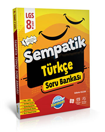 8.Sınıf Sempatik Türkçe Soru Bankası + 36 Haftalık Kazanım Denemeleri Seti 2025-2026