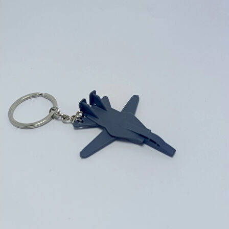 F 16 Uçak - Açılır Kanatlı - Anahtarlık
