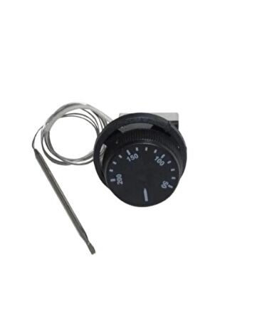 Kumtel Termostat , Elektrik Sobası 0-200 Derece Ayar Termostatı Kuyruklu