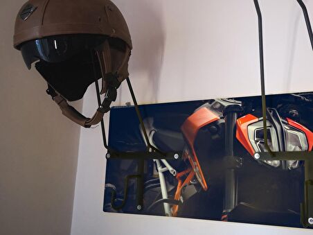 Motosiklet Kask Askısı, Motor Kask Askısı, Kask Askılığı KTMX2V4