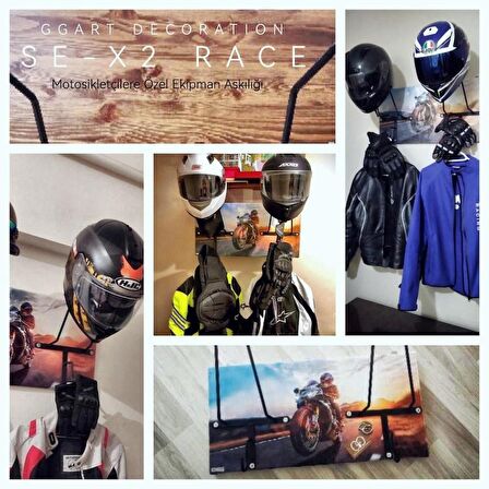 Motosiklet Kask Askısı, Motor Kask Askısı, Bajaj, Gogo,  GG39