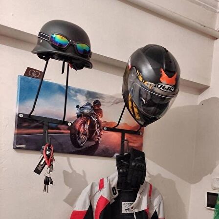 Motosiklet Kask Askısı, Motor Kask Askısı, Bajaj, Gogo,  GG39