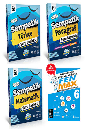 6.Sınıf Maarif Model Türkçe-Matematik-Paragraf Sempatik Soru Bankası Seti 2025-2026