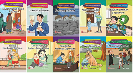 3.Sınıf Okumayı Sevdiren Renkli Resimli Hikayeler 14 - 10 Kitap