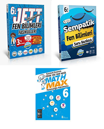6.Sınıf Maarif Model Fen Bilimleri Jett Konu Anlatım Fasiküller+Sempatik Soru Bankası Seti 2025-2026