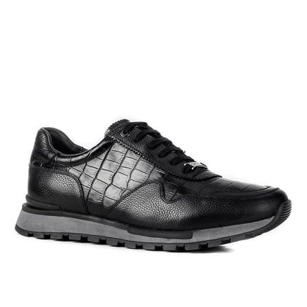 Cabani Croco Baskılı Sneaker Erkek Ayakkabı  460M1