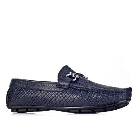 Cabani Erkek Lazer Detaylı Loafer Günlük Ayakkabı 