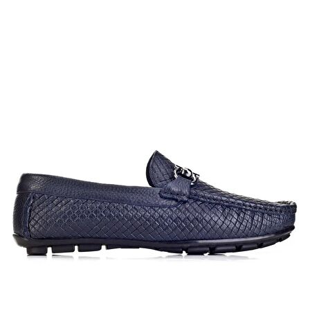 Cabani Erkek Lazer Detaylı Loafer Günlük Ayakkabı 