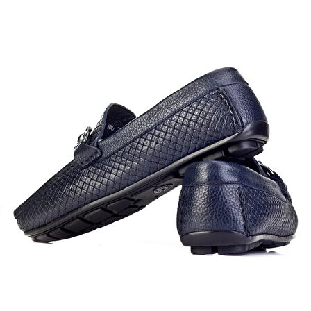 Cabani Erkek Lazer Detaylı Loafer Günlük Ayakkabı 