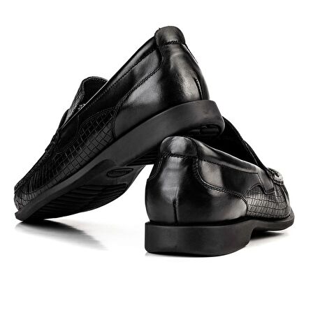 Cabani Gerçek Deri Baskılı Derili Makosen Günlük E