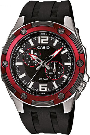 Casio MTP-1326 Orijinal Silikon Saat Kordonu Kayışı