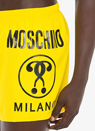 Moschino Sarı Erkek Şort Mayo 241V3A4287