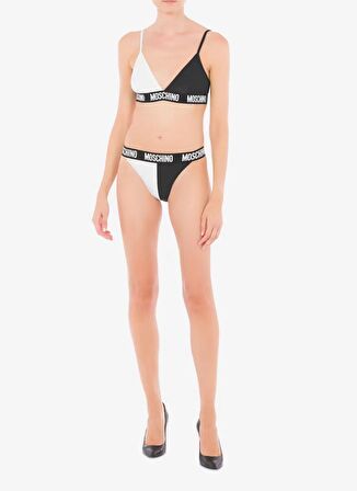 Moschino Siyah Kadın Bikini Alt 241V2A5910