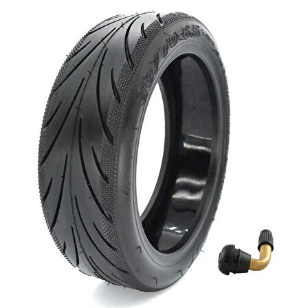 60/70-6.5 Tubeless Jelli Dış Lastik + Sibop