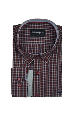 Büyük Beden Mevsimlik Gömlek Uzun Kol