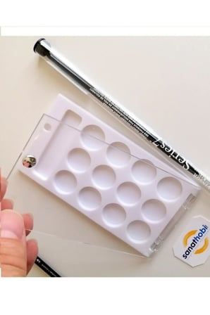 Kapaklı Minik Palet, Saklama Kutusu (13 BÖLMELİ) 1 Adet