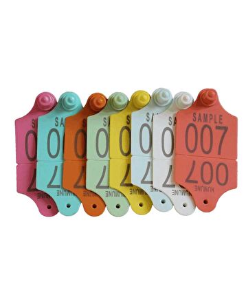 Büyükbaş Hayvan Kulak Küpesi Mavi 1-450 Arası