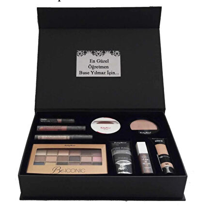 Öğretmenler Günü Kişiselleştirilebilir Makyaj Seti