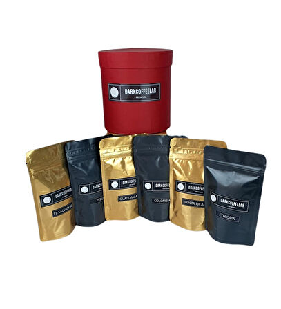 DarkCoffeeLab Premium Dünya Kahveleri Set 4