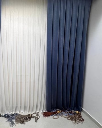 NİVEMESHOME VERA ÇELİK TÜL PERDE AĞIR GRAMAJLI ÜTÜ ISTEMEZ 1/3 SIK PİLE TÜL PERDE APM