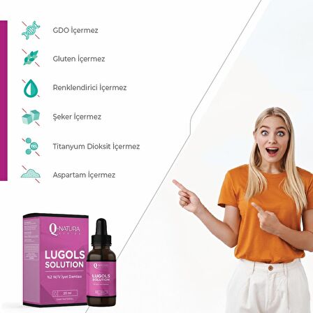 Lugol's Solution % 2 Iyot Damla + Roll-on Başlık