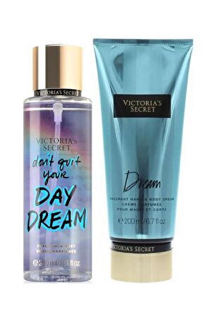 Dream & Don't Quit Your Daydream El ve Vücut Kremi Ve Spreyi 2'li Set