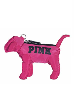 VS Pink Katlanabilir Puantiyeli Pupy Temalı Mini Çanta