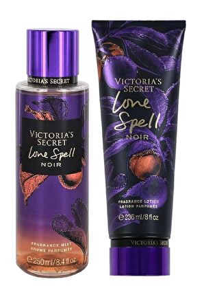 Love Spell Noir Vücut Losyonu Ve Spreyi 2'li Set