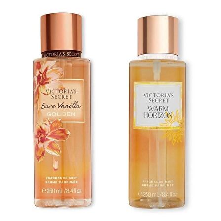 Bare Vanilla Golden-Warm Horizon Vücut Spreyi İkili Set