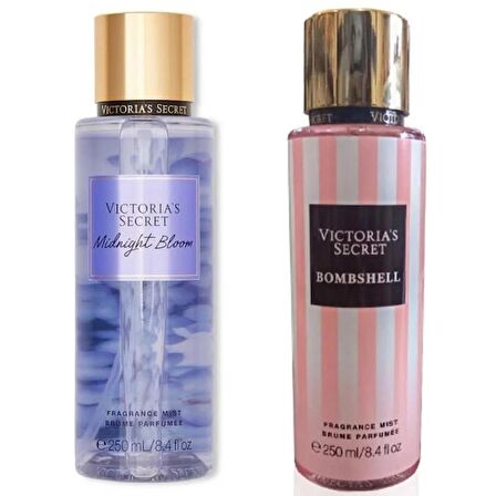 Midnight Bloom-Bombshell Vücut Spreyi İkili Set