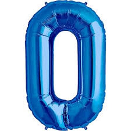 RAKAM BALON FOLYO 0 MAVİ