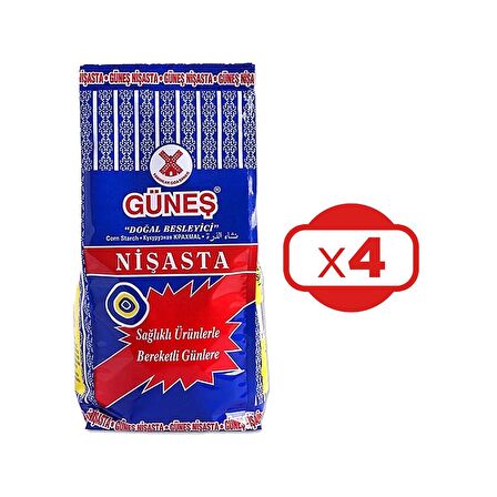 Güneş Mısır Nişastası 400 gr x 4 Adet