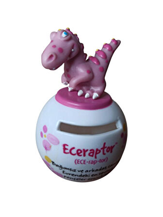 vintage eceraptor dinozor kumbara11 cm