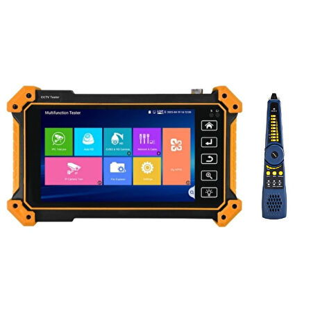 Ayt Novacom NVC-MFV56 IP-HD-TVI-CVI-AHD 5.5 İnç Android 10.0 Oled Ekran 1280x720 CCTV Kamera Test Ayarlanama Cihazı