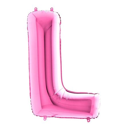 FOLYO BALON L HARF FUŞYA 102CM