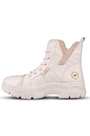 Mp 242-1884, Taba Kadın Fermuarlı Bağcıklı Spor Bot