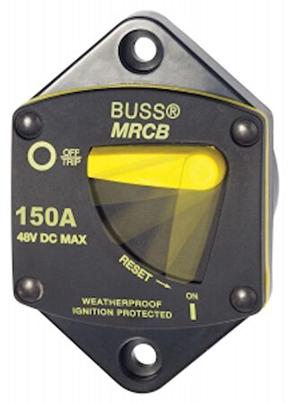 Blue Sea System Systems 187-Serisi Devre Kesici Sigorta - Panele Montaj Max 48VDC 150A