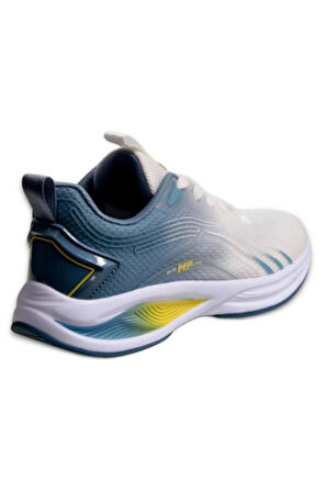 Mp 241-1626 Beyaz Mavi Unisex Bağcıklı Yürüyüş Ayakkabısı