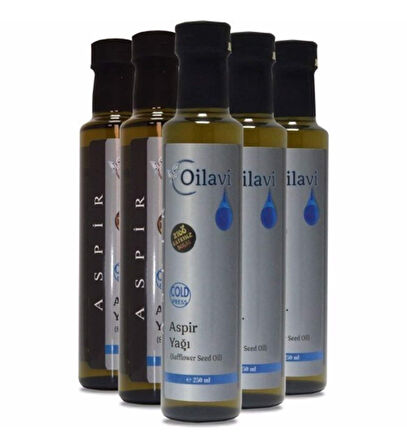 Oilavi Aspir Yağı 1 X 250ml %100 Katkısız Doğal Soğuk Sıkım