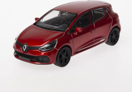 Welly 1:36 Ölçek Diecast Çek-Bırak Renault Clio Rs -Kırmızı