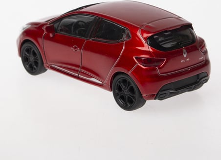 Welly 1:36 Ölçek Diecast Çek-Bırak Renault Clio Rs -Kırmızı
