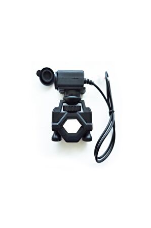 Motosiklet Gidon Bağlantılı Usb Şarj Aparatı