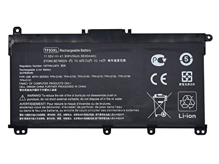 Hp Pavilion 15-cc 15-cd 15-ck TF03XL Batarya Pil