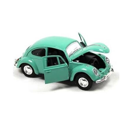 Nostaljik Metal Çek Bırak Araba Yeşil